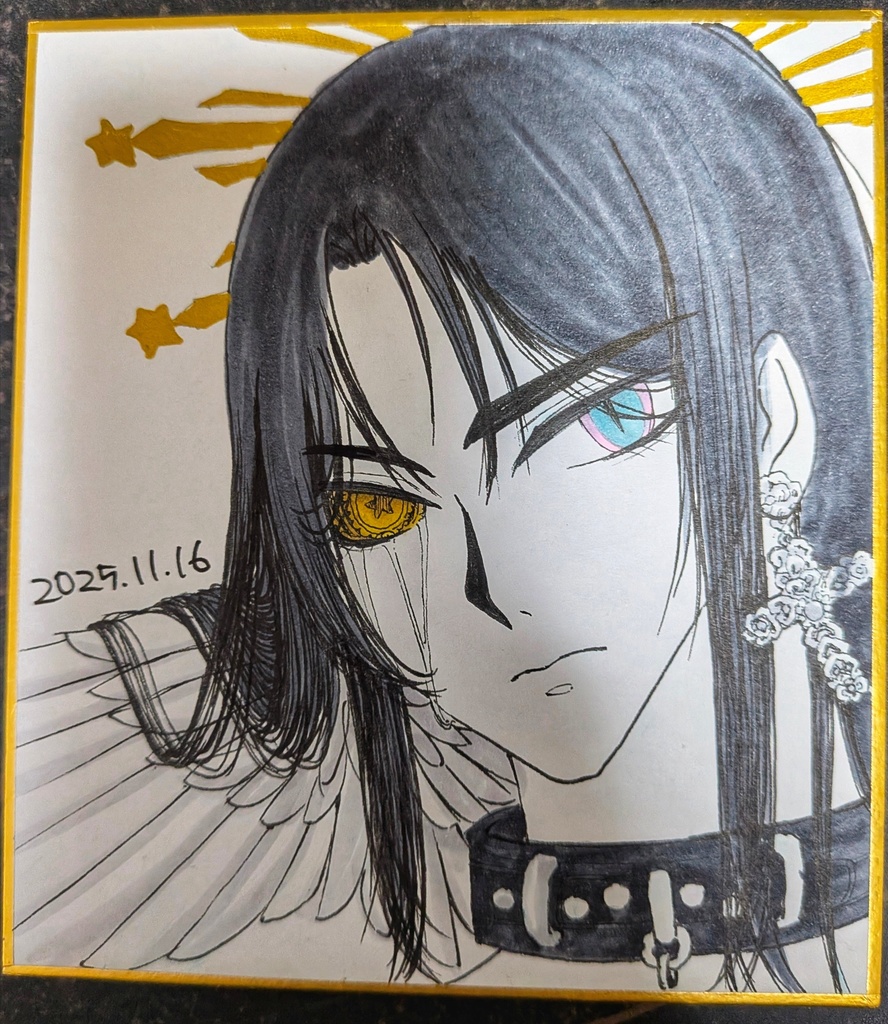 アナログミニ色紙