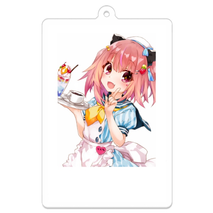 Aチェキ風アクキー