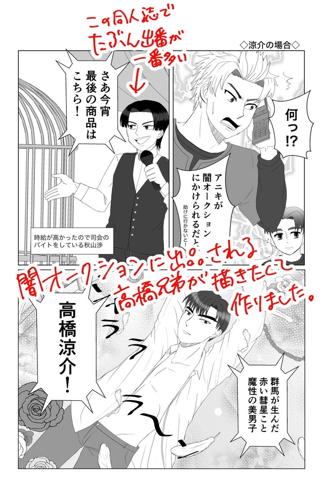 落札寸前!?闇オークションに囚われたプロジェクトD!