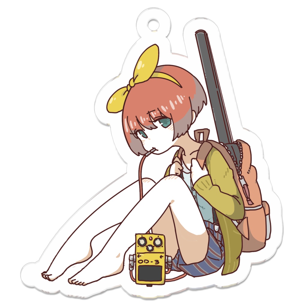 カチューシャアクリルキーホルダー