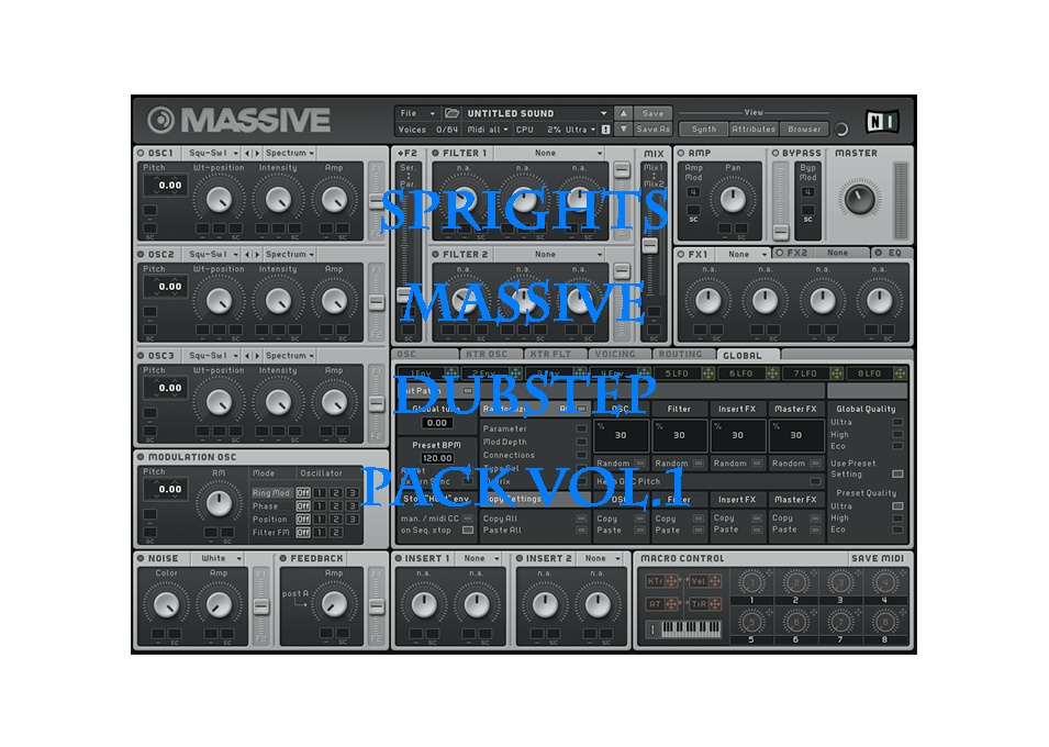 SprightS Massive Free Preset Pack Vol.01