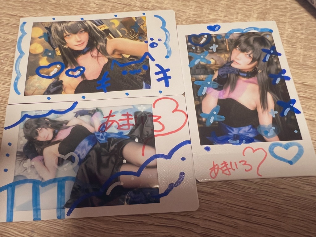 ゆきのんドレス チェキ🩵 