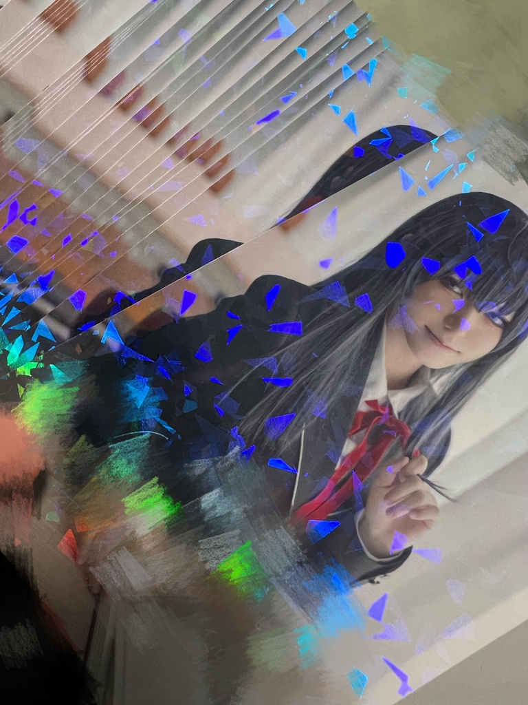 キラキラポストカード【メッセージ入り】