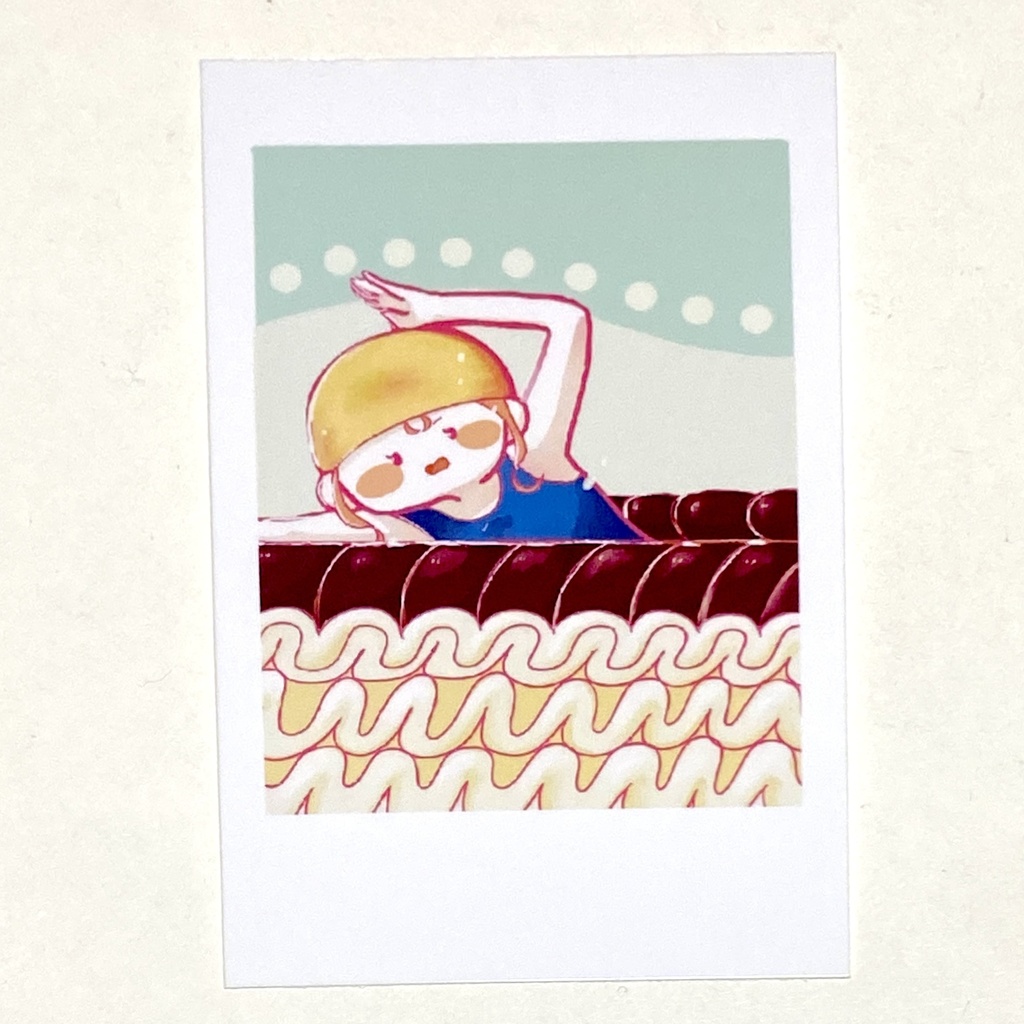 【チェキ風カード】アイス×スポーツ【全5種】