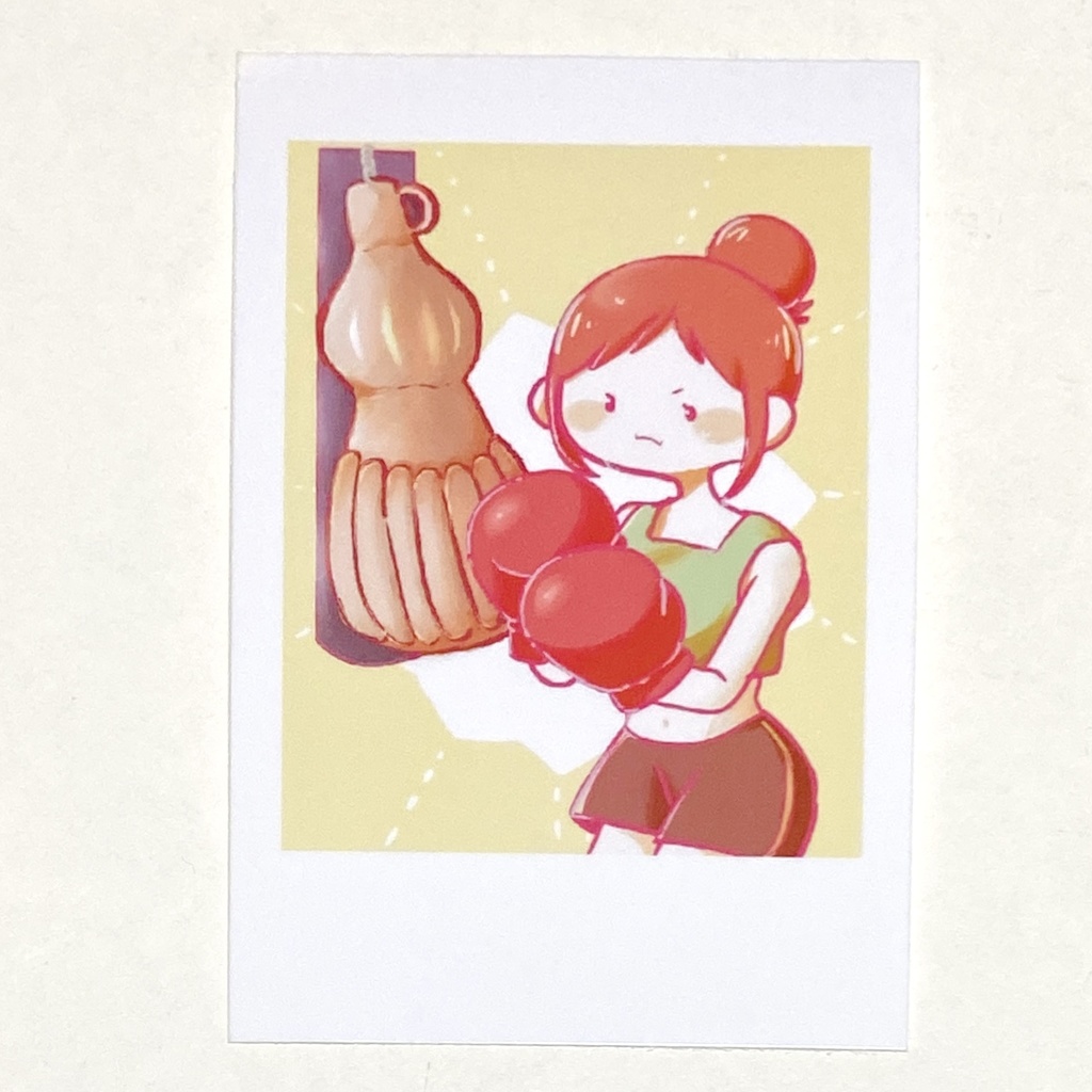 【チェキ風カード】アイス×スポーツ【全5種】