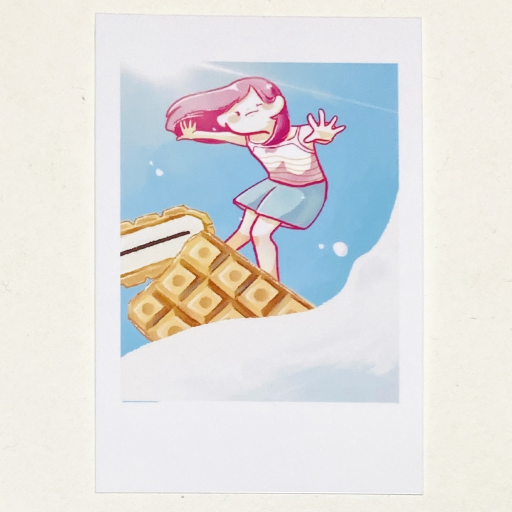 【チェキ風カード】アイス×スポーツ【全5種】