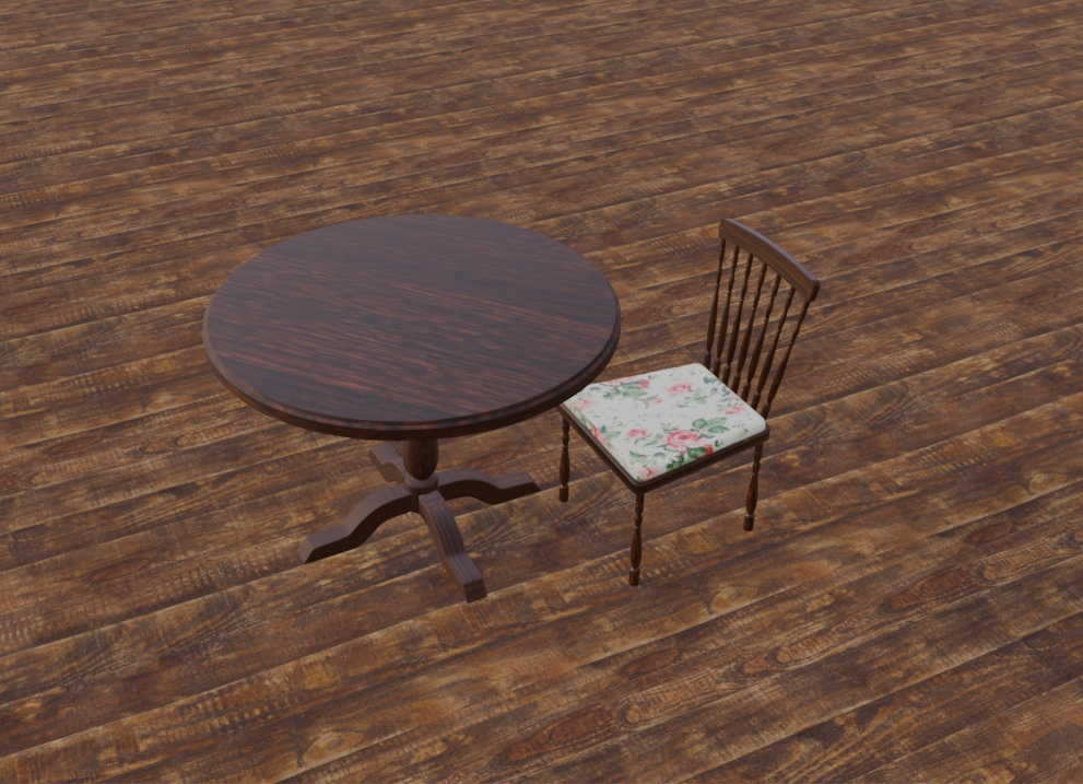 ティーテーブルセット(３種)/Tea Table Set(3types)