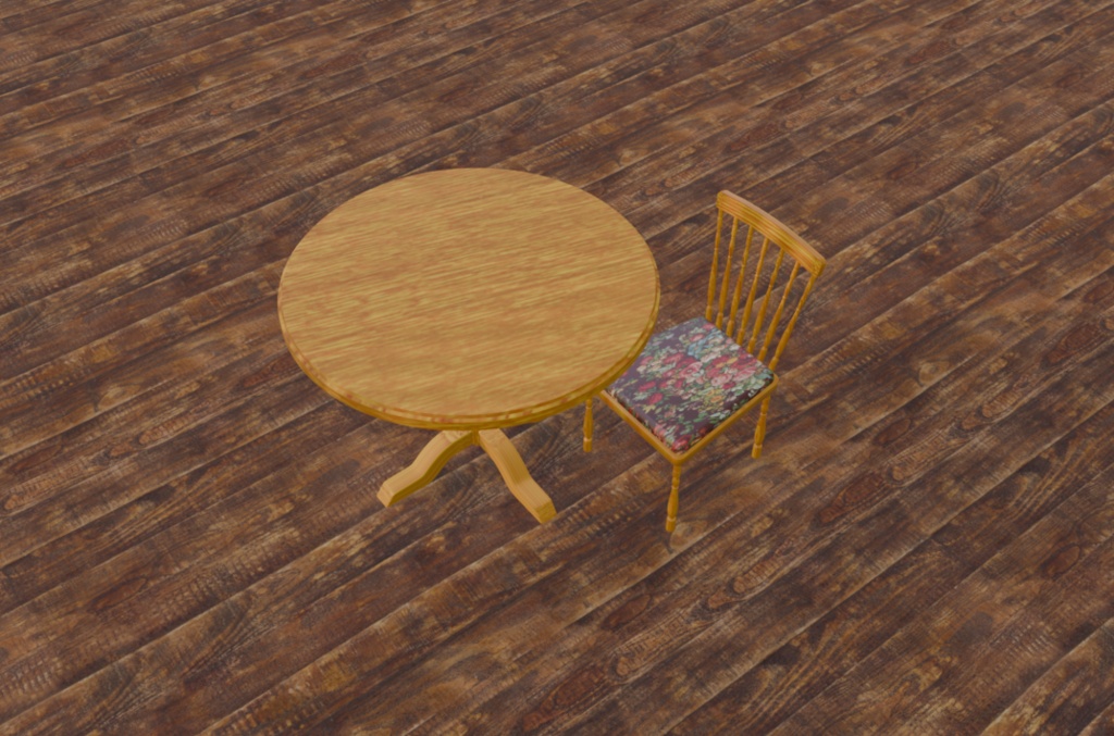 ティーテーブルセット(3種)/Tea Table Set(3types)