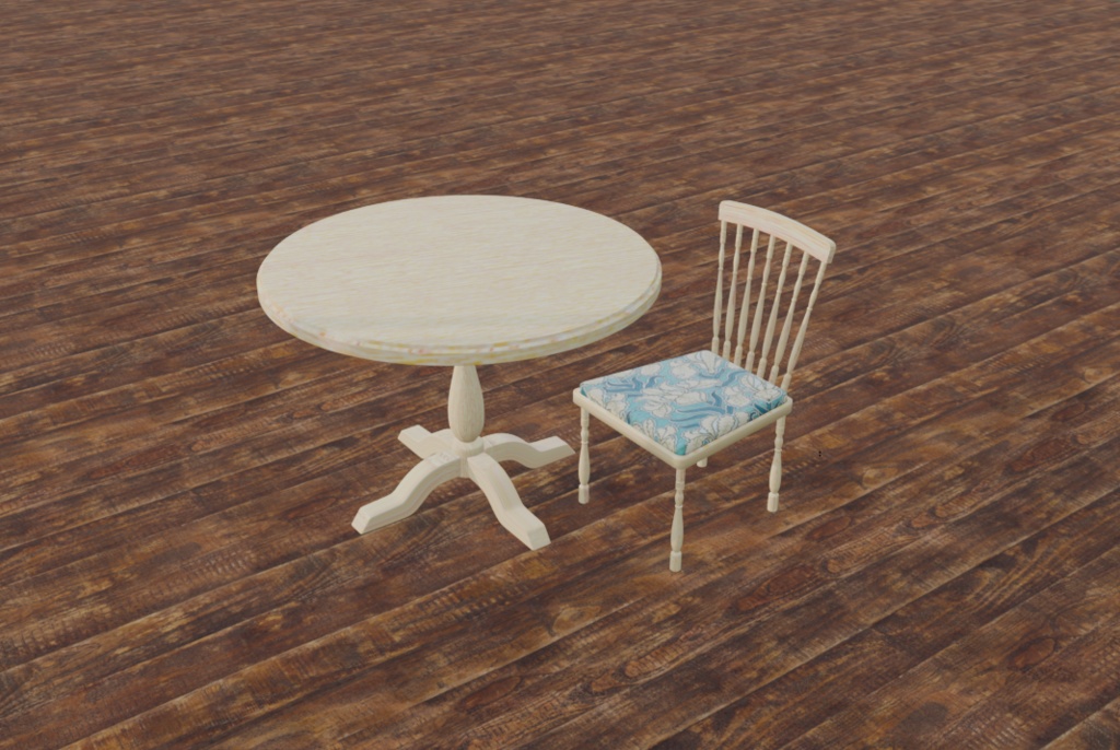 ティーテーブルセット(3種)/Tea Table Set(3types)