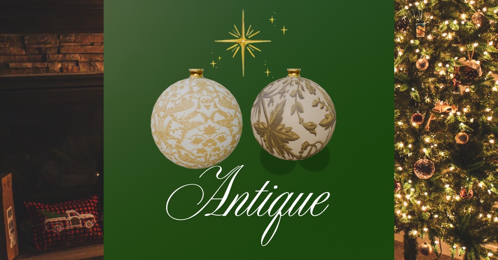 クリスマスツリーオーナメント(全12種)🎄/Ornament Ball(12types)