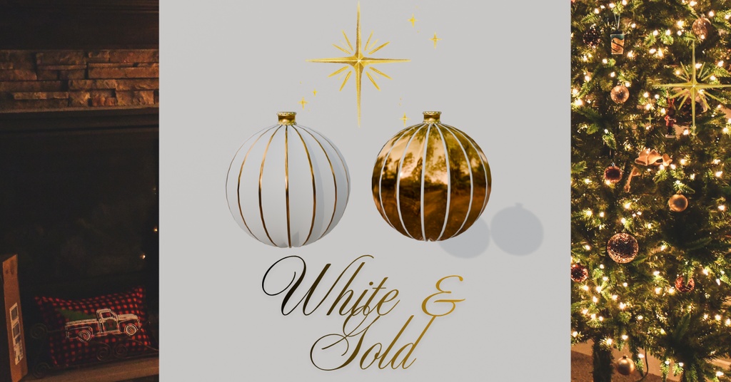 クリスマスツリーオーナメント(全12種)🎄/Ornament Ball(12types)