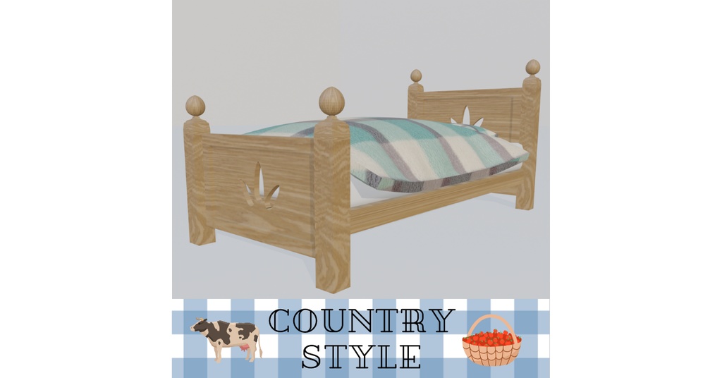 ベッドセット(4種)/Bed Set(4types)