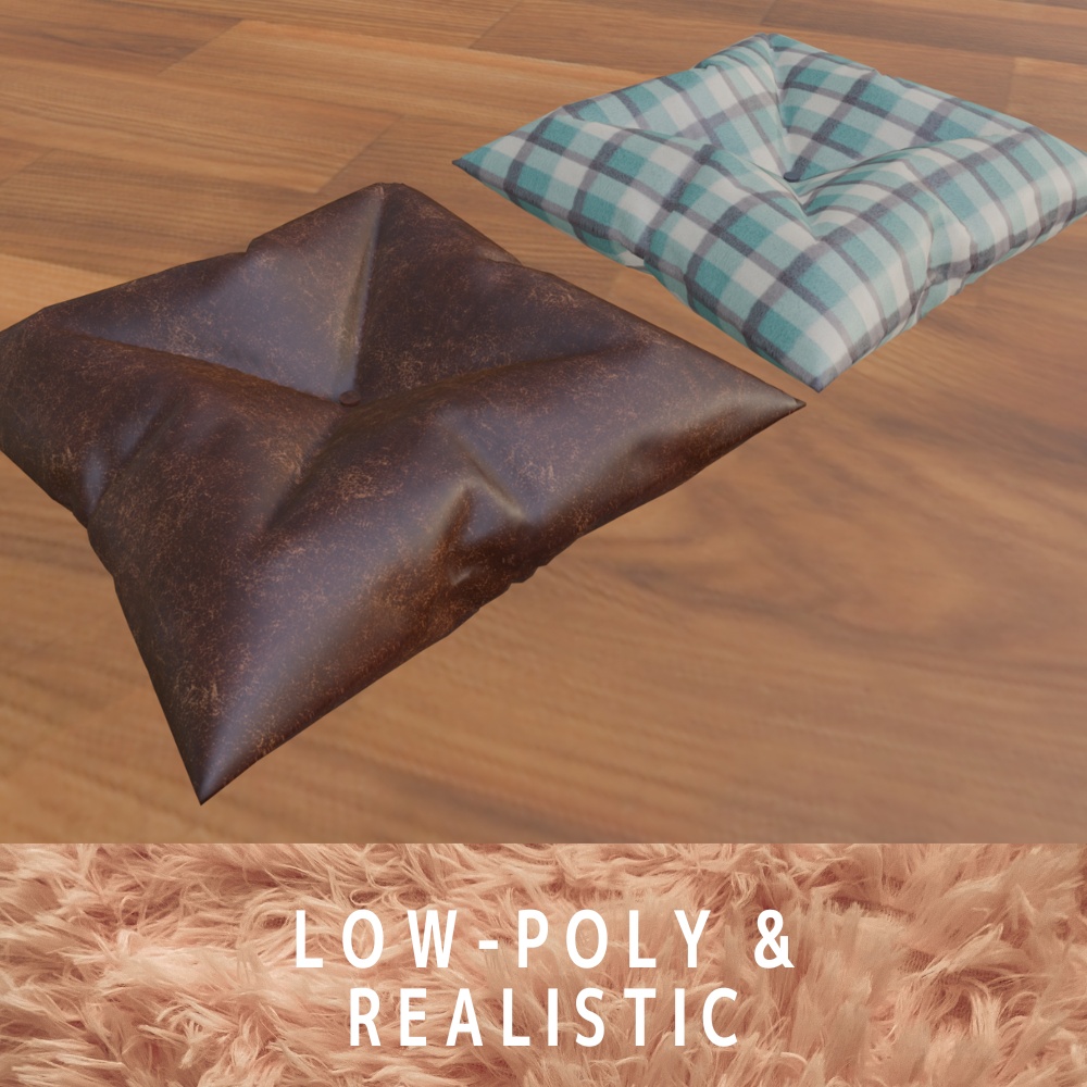 【全19種】クッション・枕コレクション/Cushion Pillow Collection(タッセルとチャームのおまけつき)