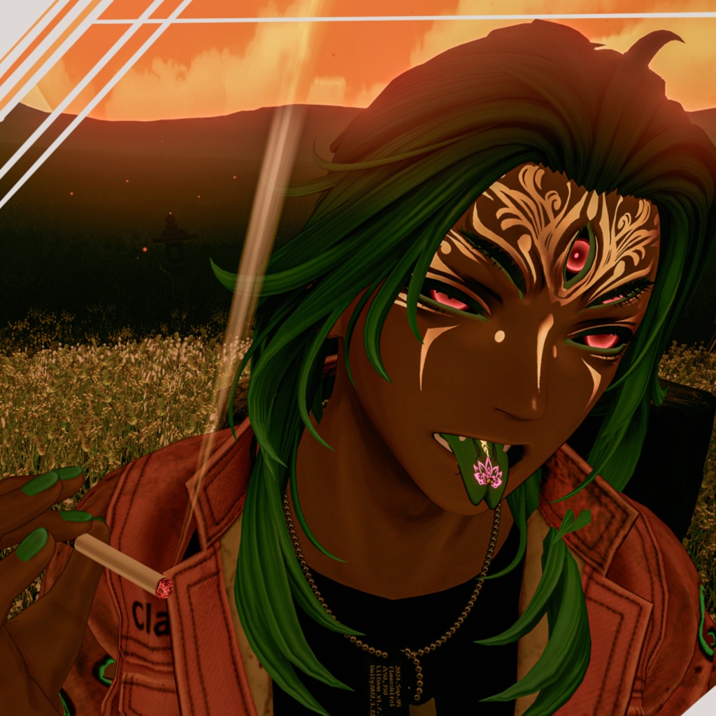 【SarvaDarsa/サルヴァダルシャ】舌 TATTOO