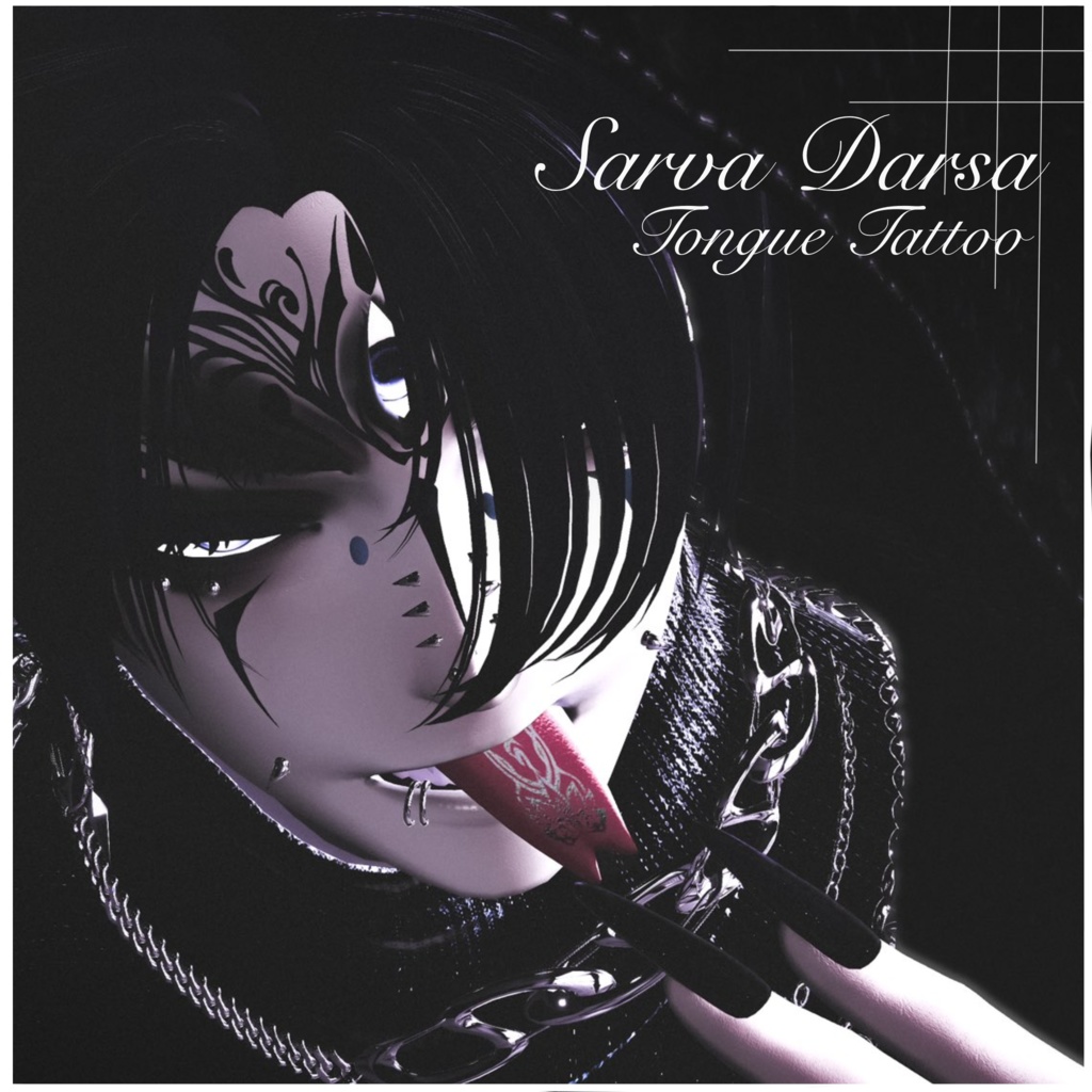 【SarvaDarsa/サルヴァダルシャ】舌 TATTOO