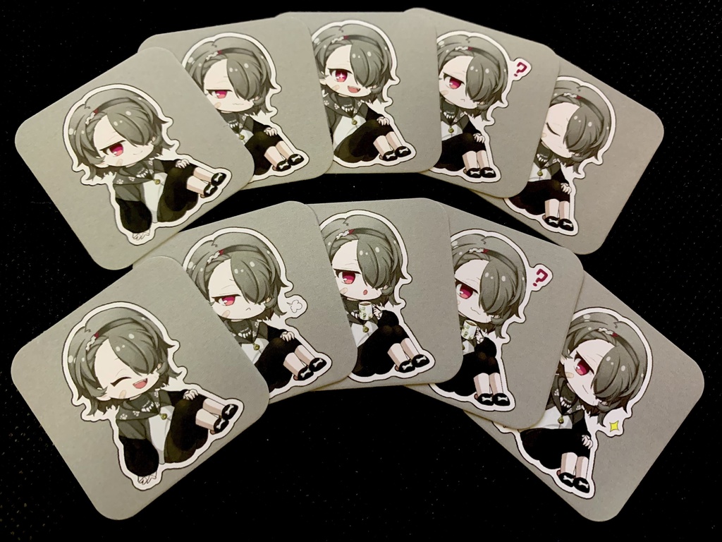 【三周年記念】ミニキャラステッカーシール