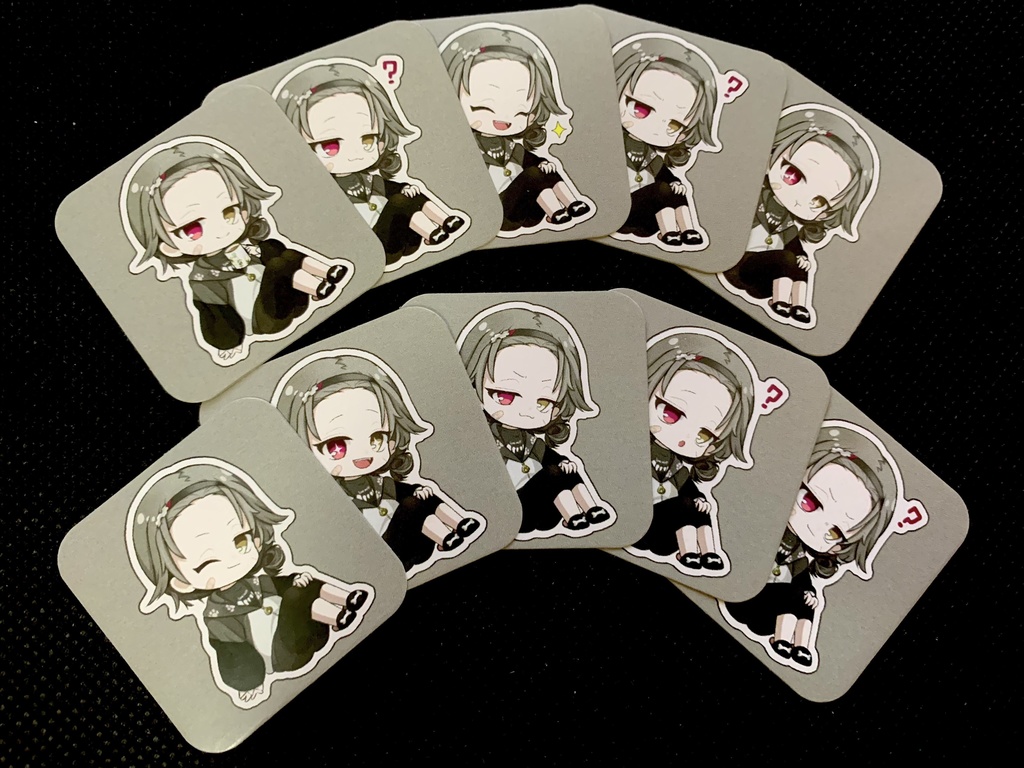 【三周年記念】ミニキャラステッカーシール