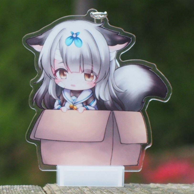 深雪ちゃんアクリルキーホルダー