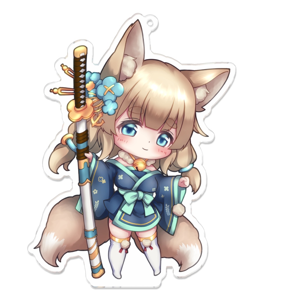 新月ちゃんアクキー2 艤装なしバージョン