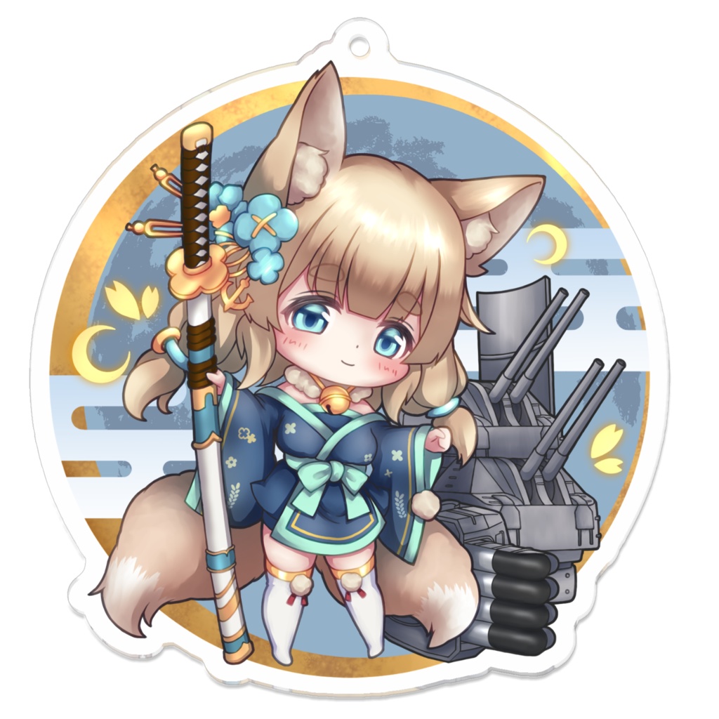 新月ちゃんアクキー豪華版?