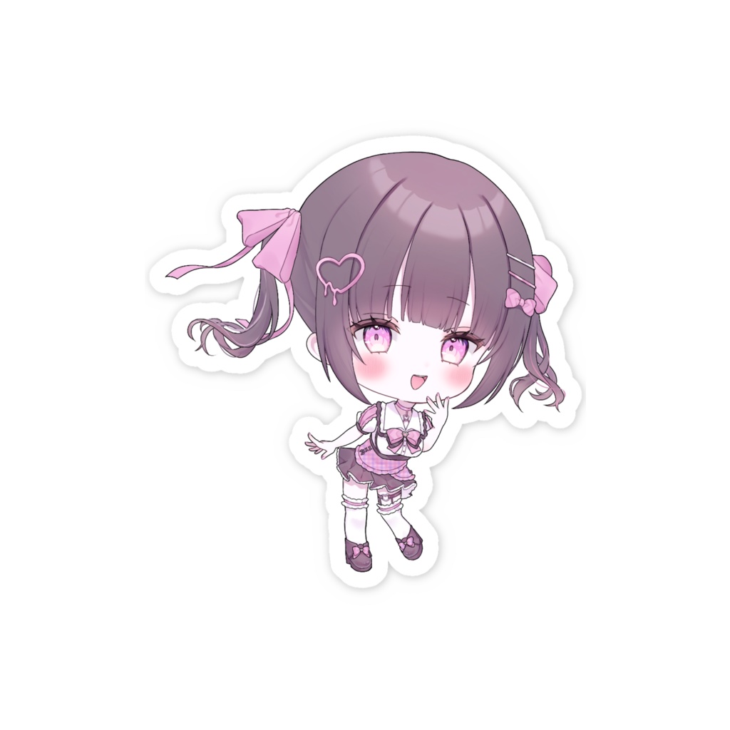 #瑠智るちる スマホステッカー