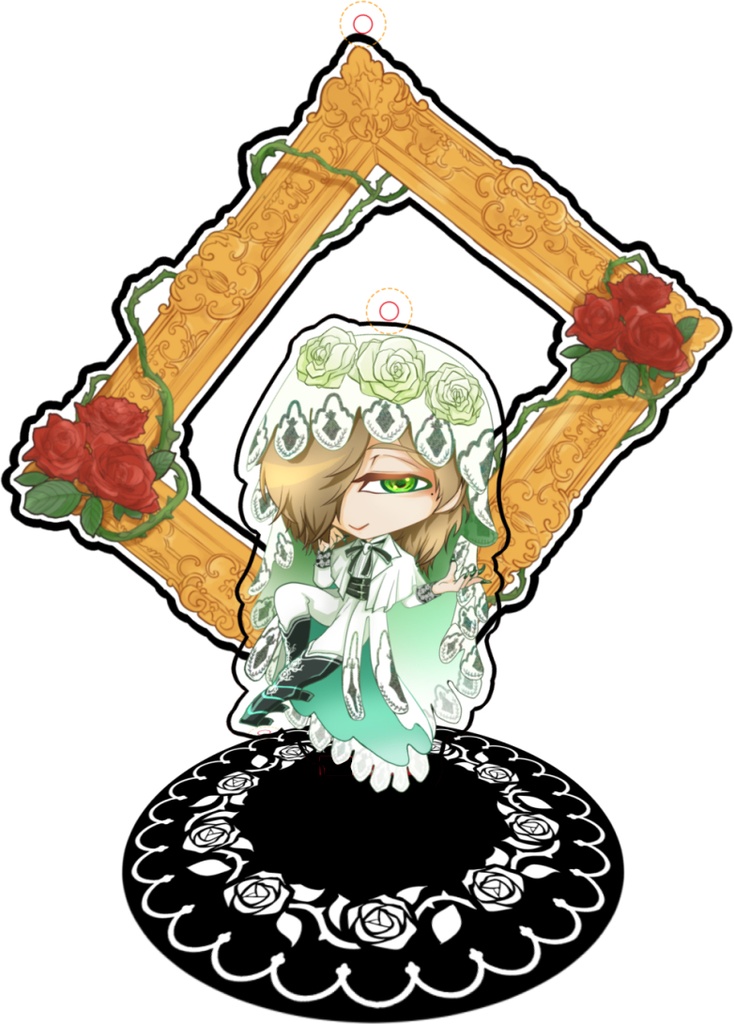 アクリルスタンド【影教授】