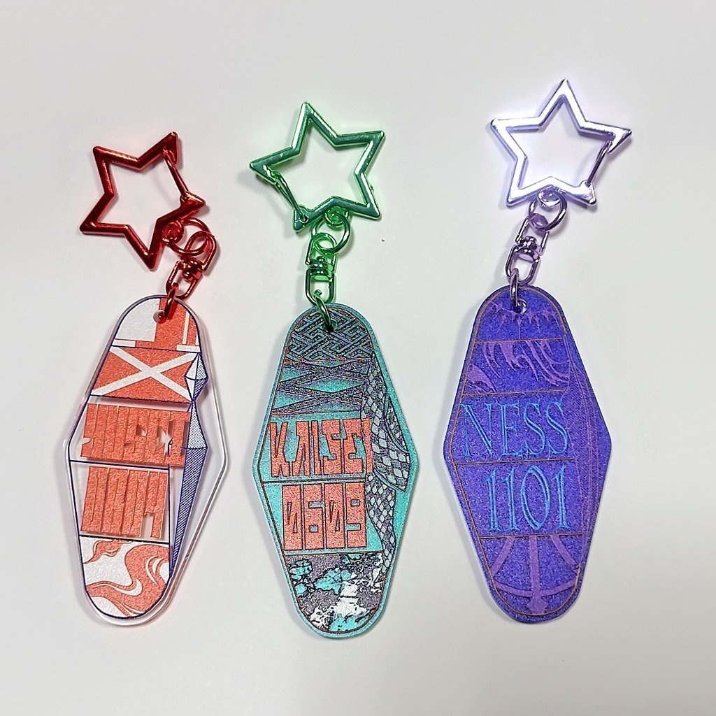 3SKMモーテルキーホルダー