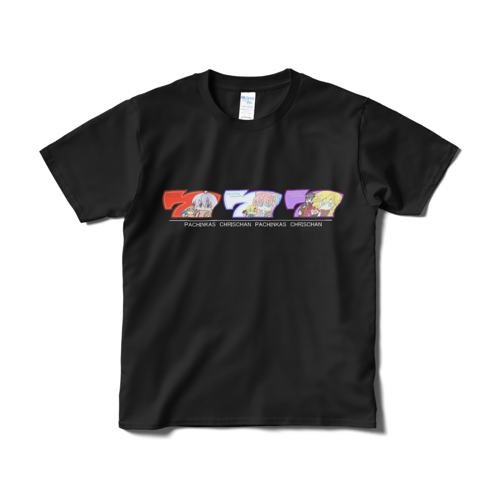 スリーセブンTシャツ 黒