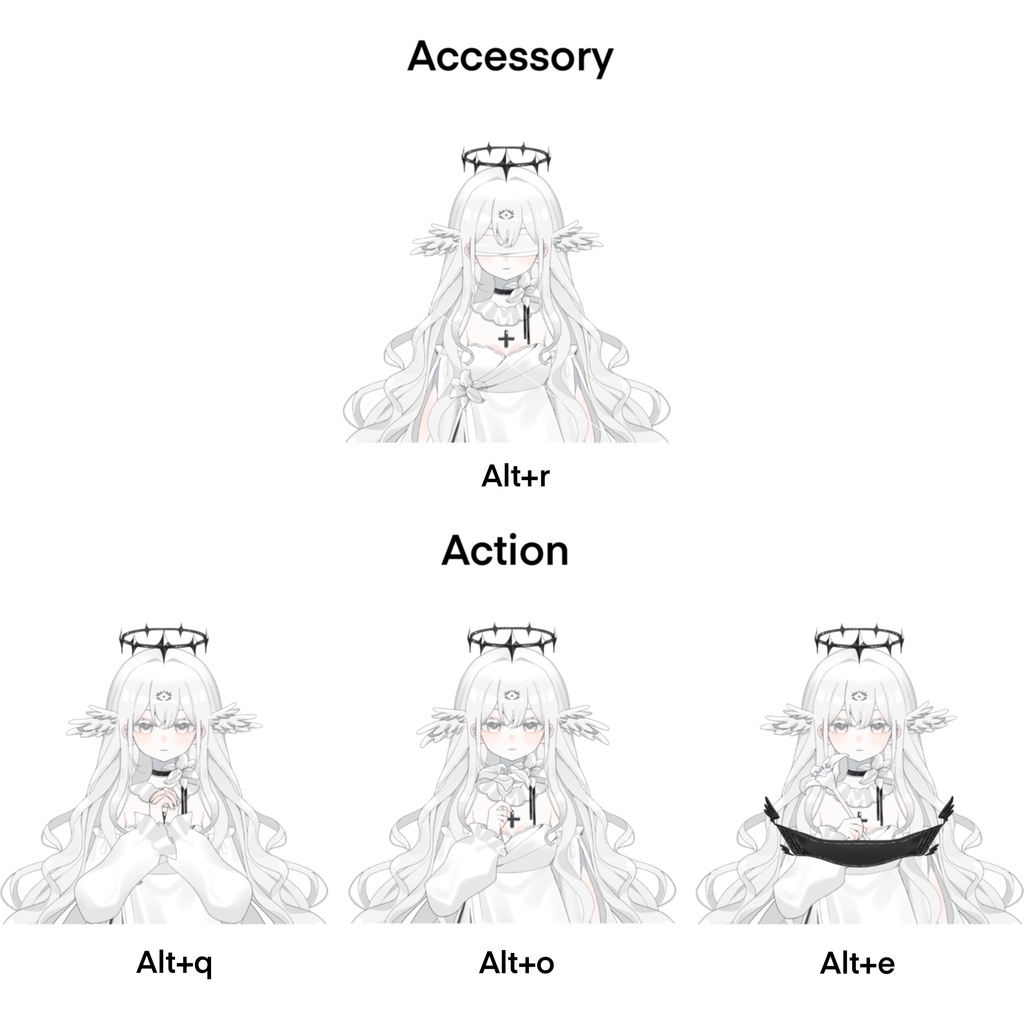 Live2d量産完成品モデルANGEL A volume-selling finished product model.