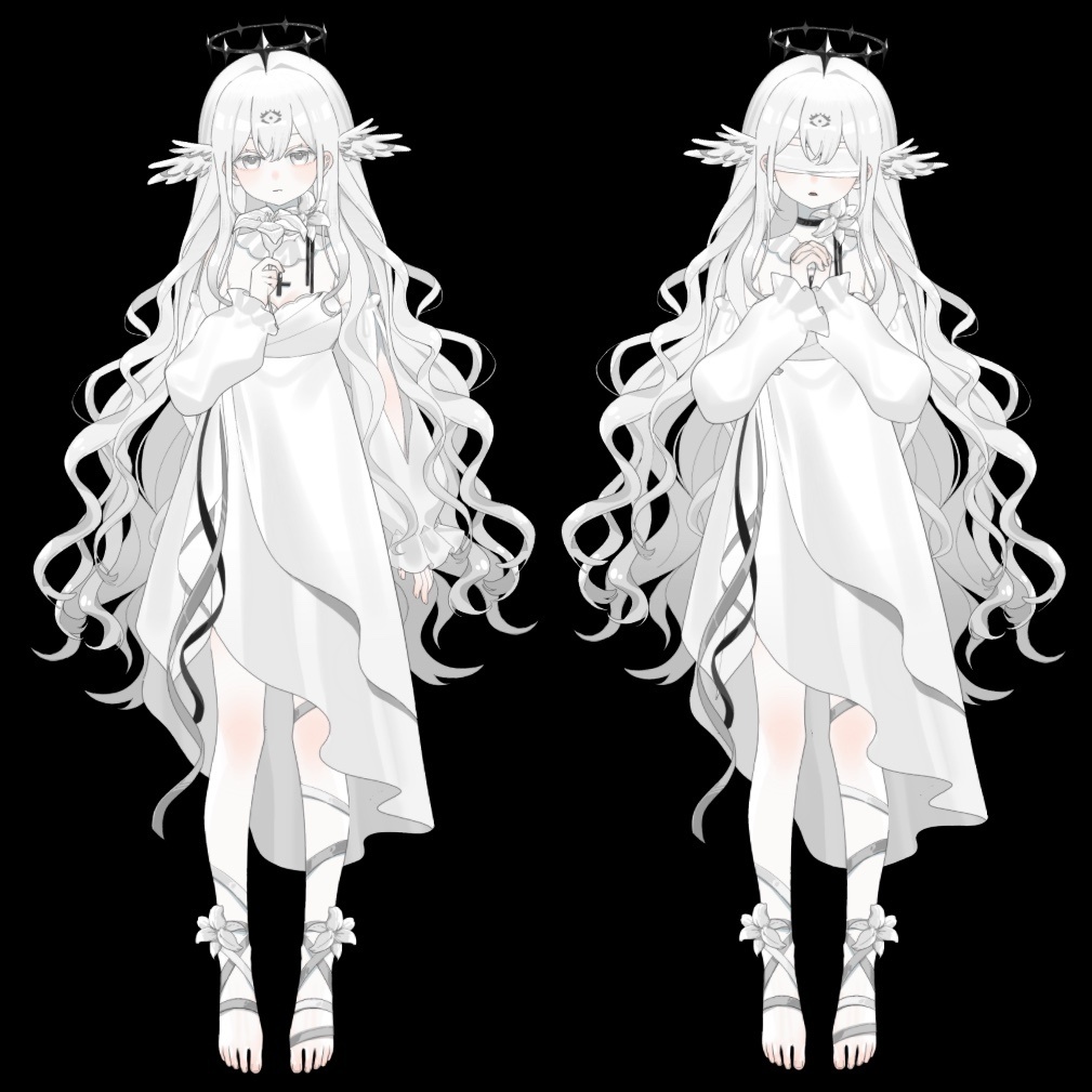 Live2d量産完成品モデルANGEL A volume-selling finished product model.