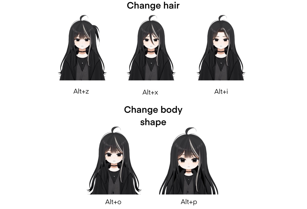 Live2d量産完成品モデルAvolume-selling finished product model.