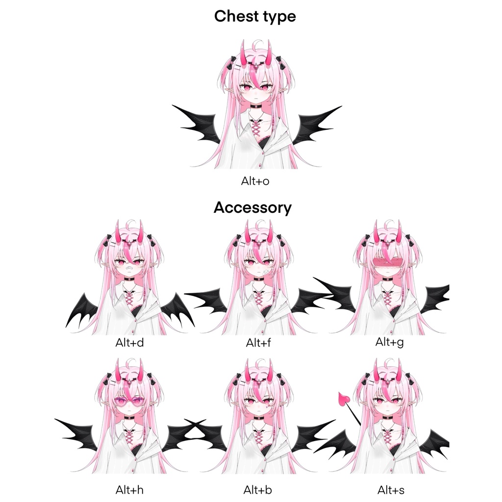 Live2d量産完成品モデルAvolume-selling finished product model