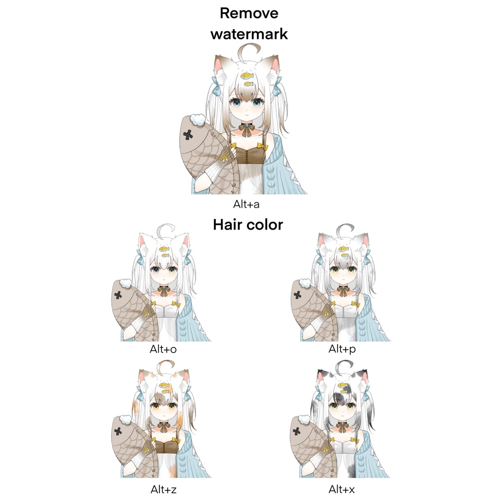 Live2d量産完成品モデルAvolume-selling finished product model