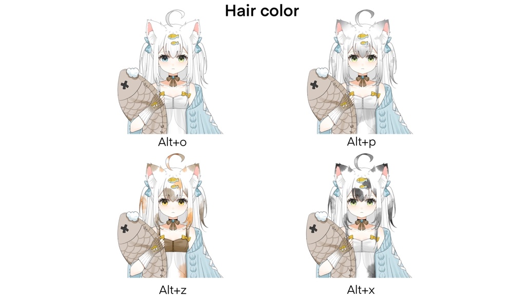 Live2d量産完成品モデルAvolume-selling finished product model