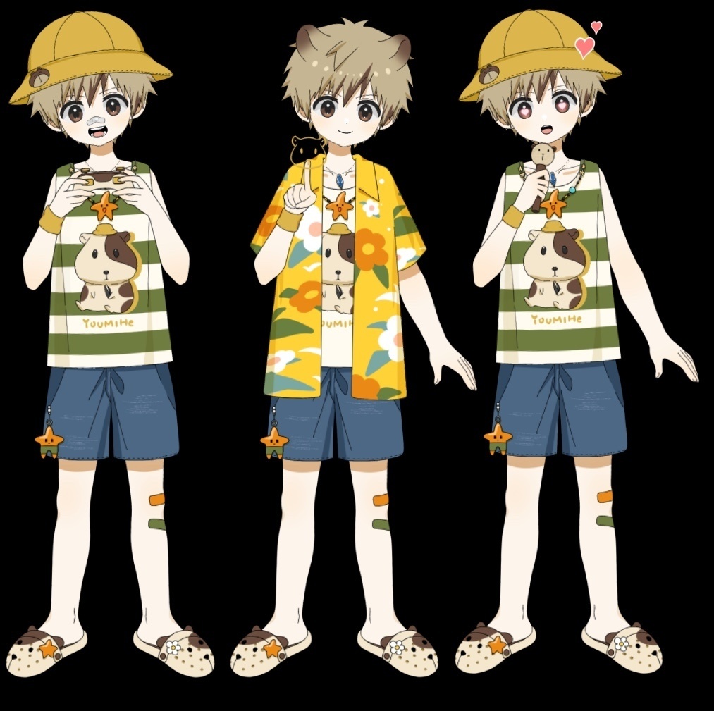 Pre-made 2D Vtuber Model