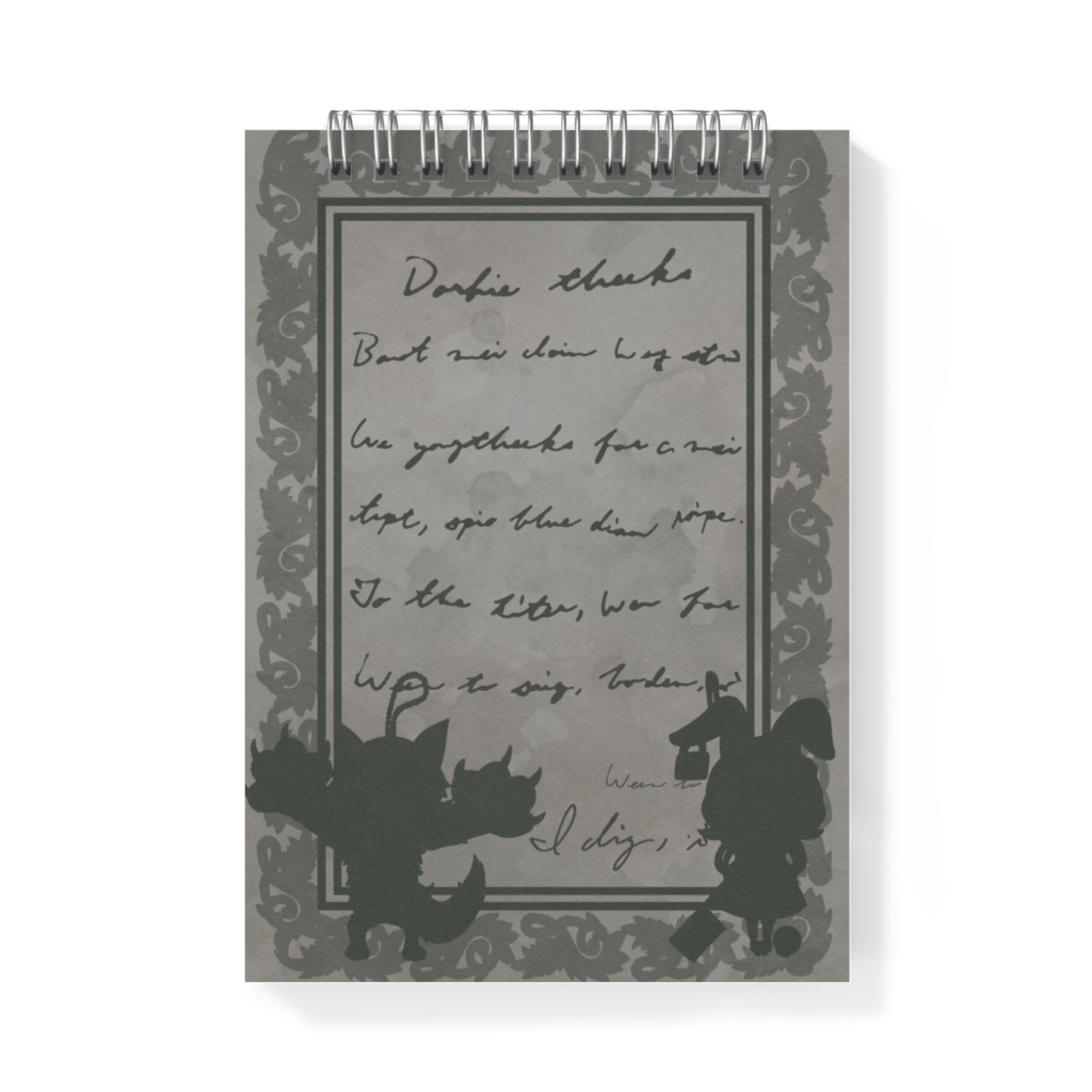 黒ずきんちゃんメモ帳