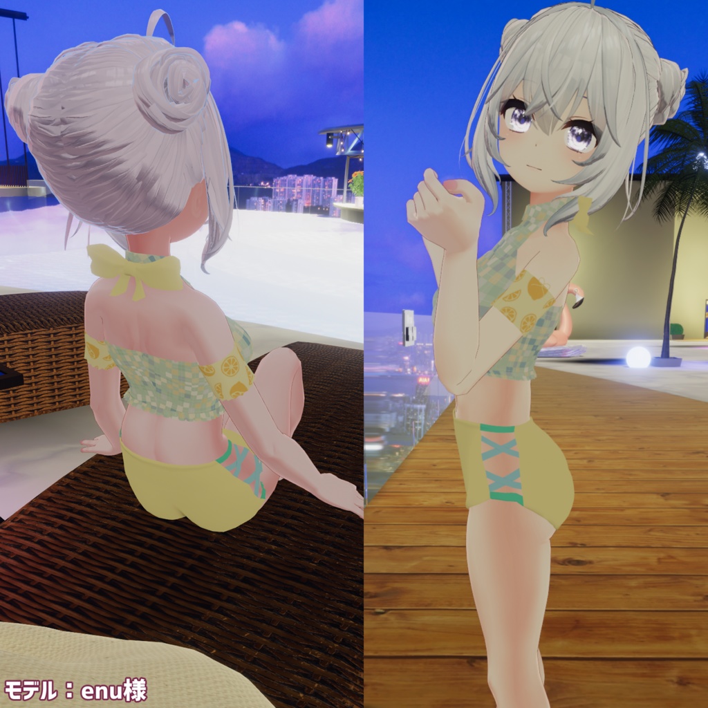 【狐雪専用】CuteSwim【koyuki】