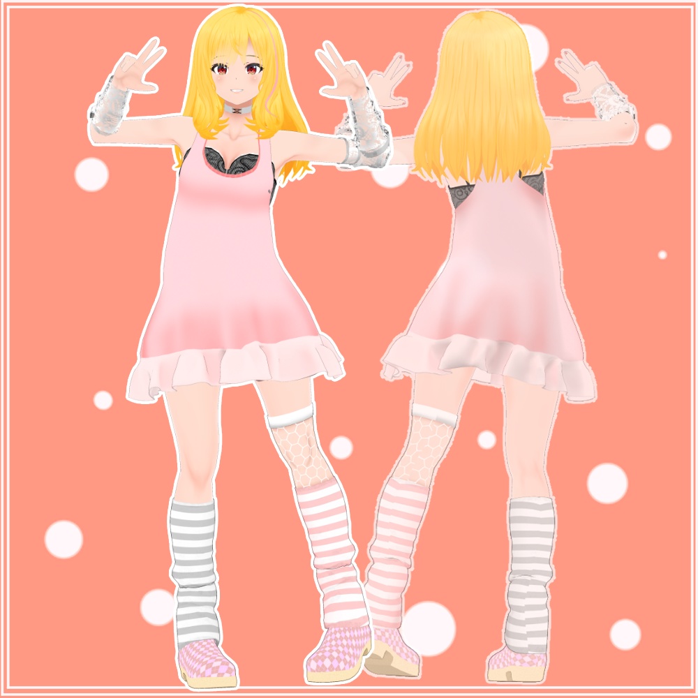 【nullの足音×AsaListコラボ】バンドギャルセット【Vivi】