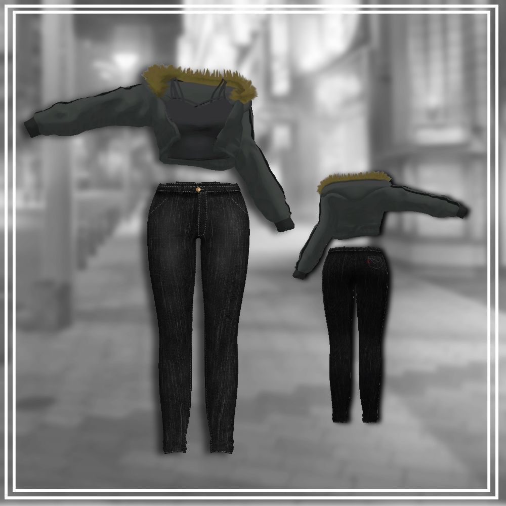 【シアノス/Tien/舞夜対応】CasualSet