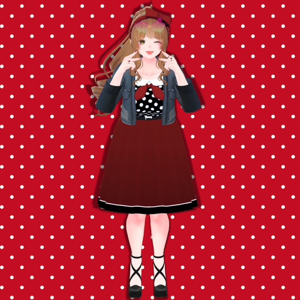 桔梗/MARUBODY/くろなつ/SELESTIA/甘虎 対応 "50年代ロカビリーファッション"