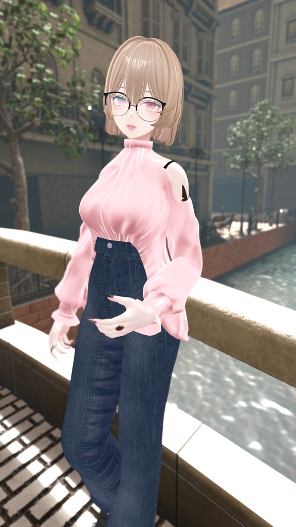 【森羅用】Halterneck&Widedenim