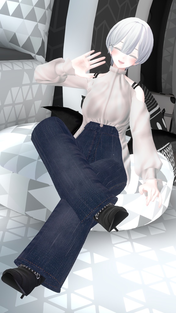 【森羅用】Halterneck&Widedenim