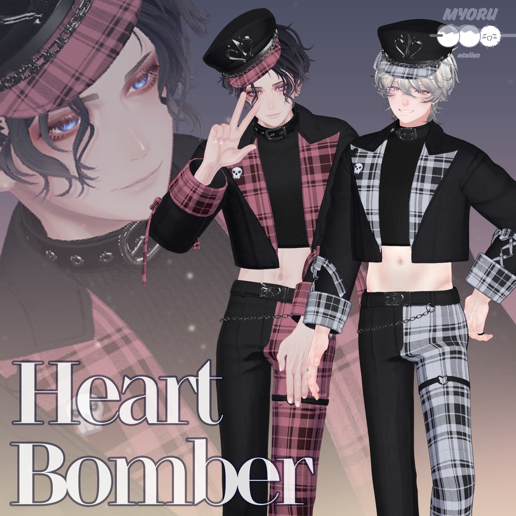 [1500円~/5アバター対応]Heart_Bomber