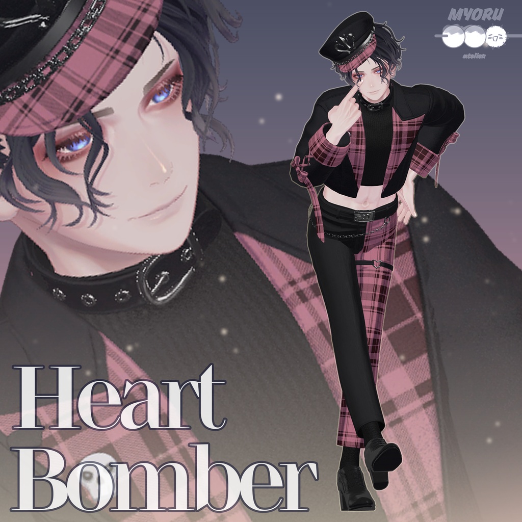 [1500円~/6アバター対応]Heart_Bomber