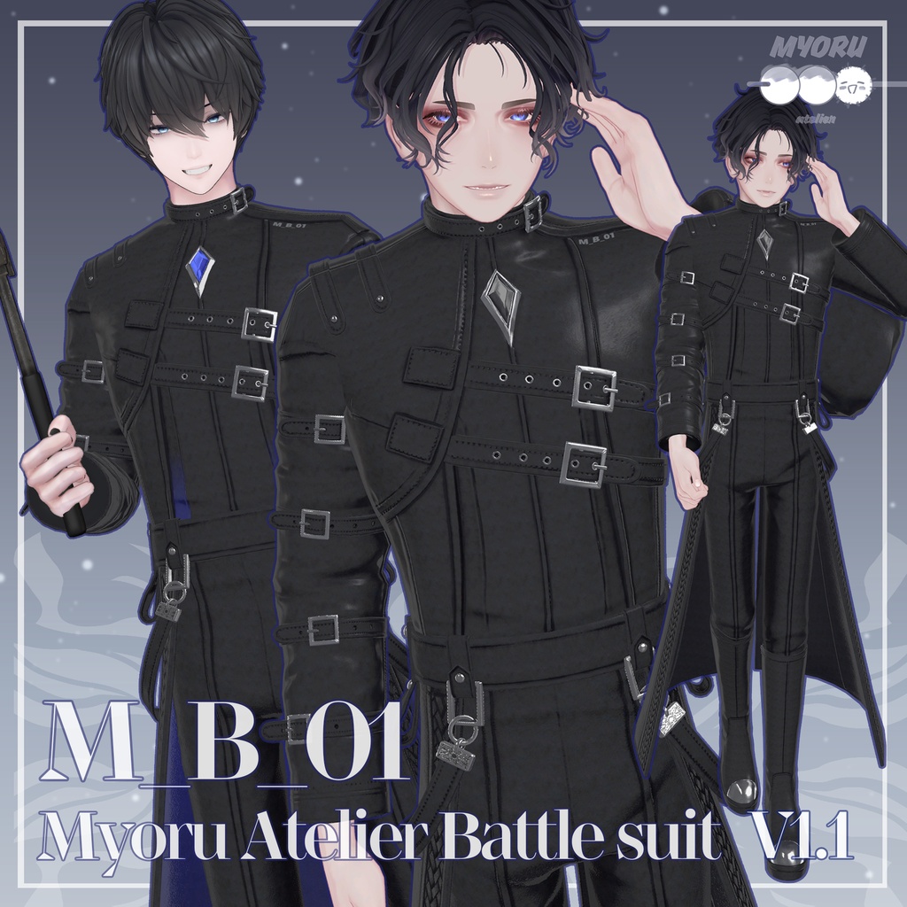 [1500円~/7アバター対応] M_B_01
