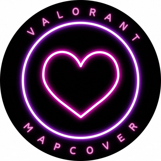 【VALORANT】"動く"マップ隠し/ゴースティング対策/ネオンハート/Valorant map cover/Valorant overlay