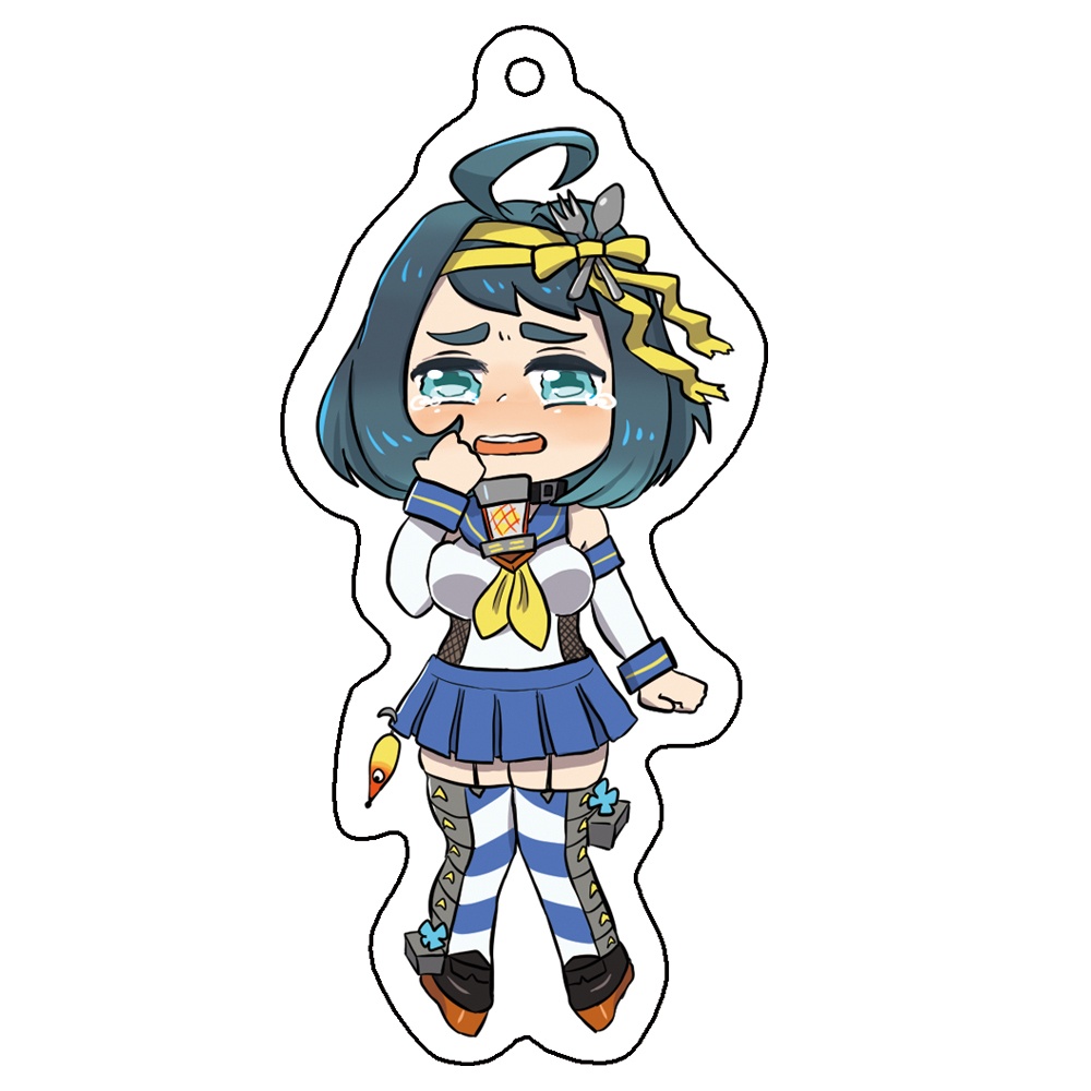 【ブラ子】サーモンランステージ擬人化アクリルキーホルダー
