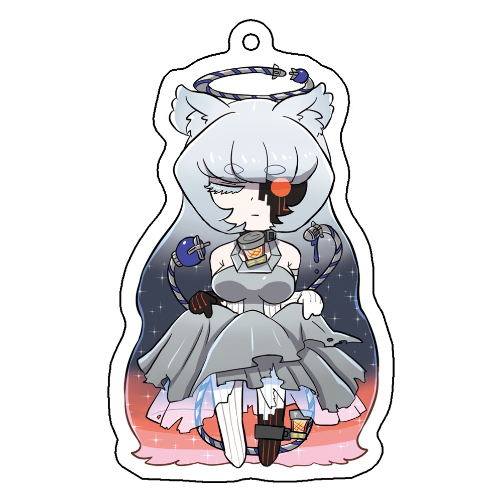 【ポラ子】サーモンランステージ擬人化アクリルキーホルダー