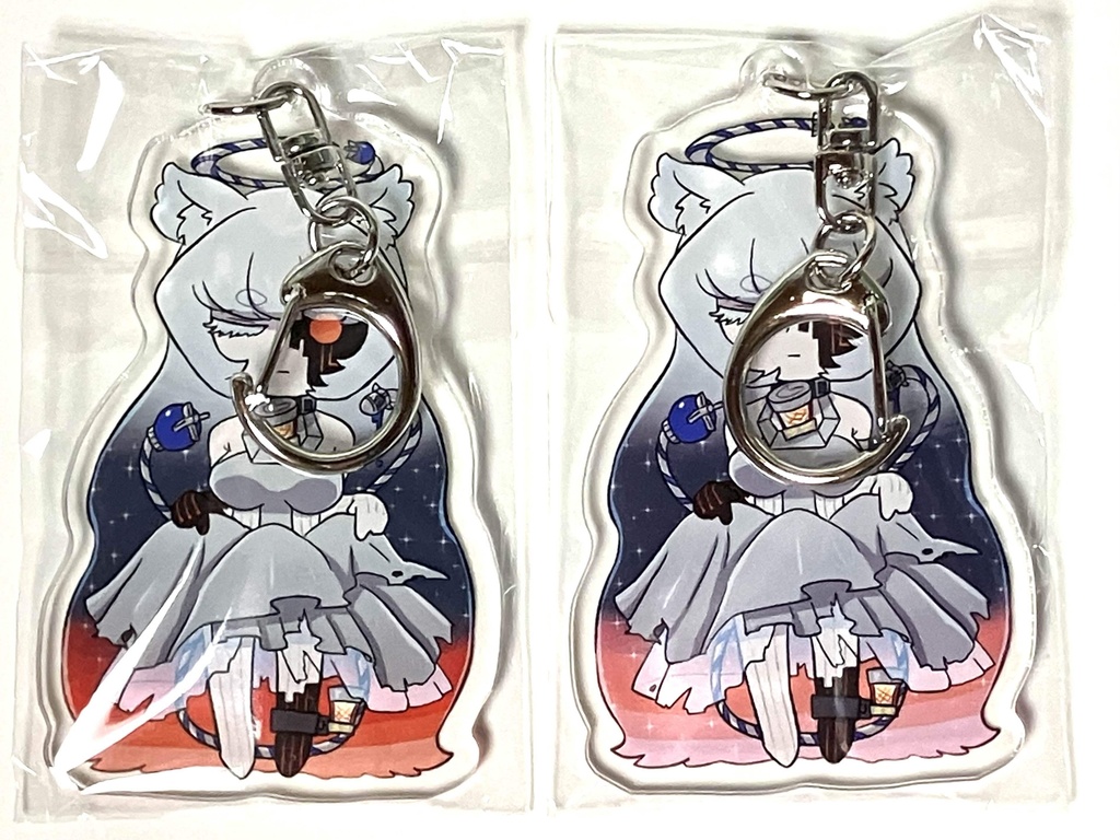 【ポラ子】サーモンランステージ擬人化アクリルキーホルダー