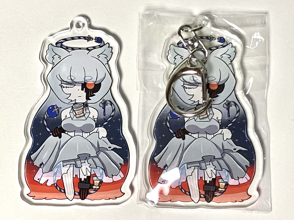 【ポラ子】サーモンランステージ擬人化アクリルキーホルダー